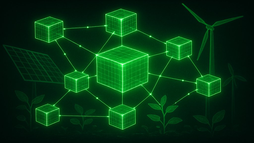 Ein Blockchain-Netzwerk mit Fokus auf Nachhaltigkeit und Energieeffizienz.