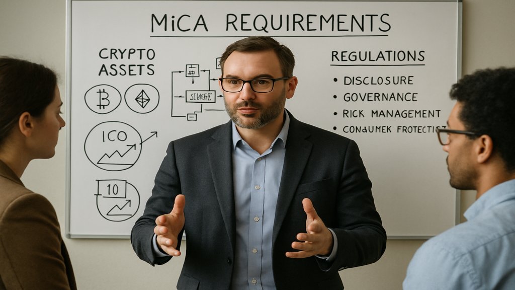 Ein Krypto-Experte erklärt die MiCA-Anforderungen.