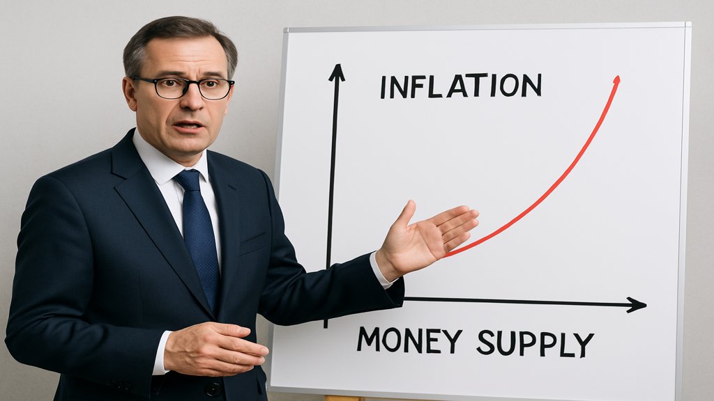 Ein Wirtschaftsexperte erklärt die Auswirkungen der Geldmengen auf die Inflation.